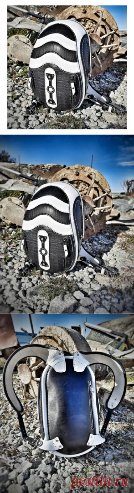 Выкройка рюкзак «Tunlock»/ Pattern pdf leather backpack «Tunlock» &amp;#8212; SteampunkRUS96