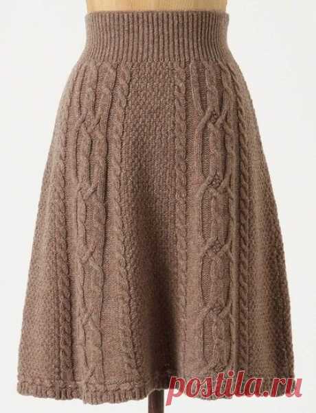 knit skirt - Anthropologie