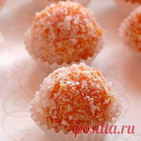 Морковные конфеты. Пошаговый рецепт с фото на Gastronom.ru