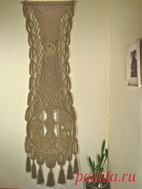 (1) Macrame Wall Hanging Dreams of the Artist woven of by MacrameIdeas | рукоделие сделай сам