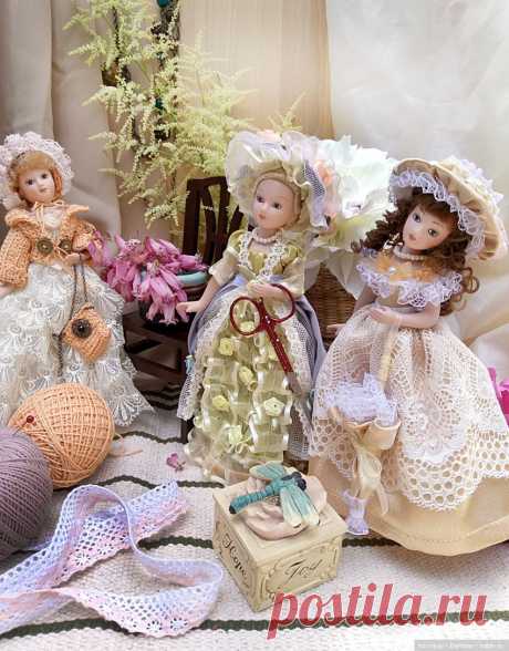 Швейные феечки-искусстницы / Одежда и обувь для кукол своими руками / Бэйбики. Куклы фото. Одежда для кукол