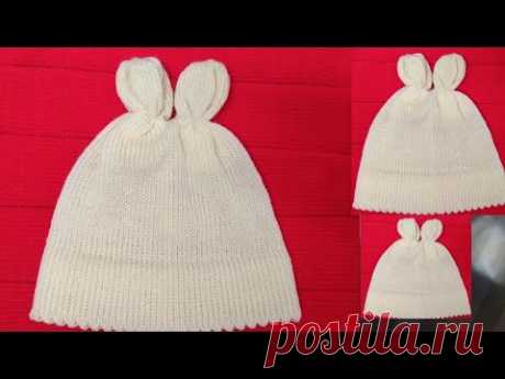 #knitting_machine_baby_cap # woolen baby cap # Baby cap (0-1 year)