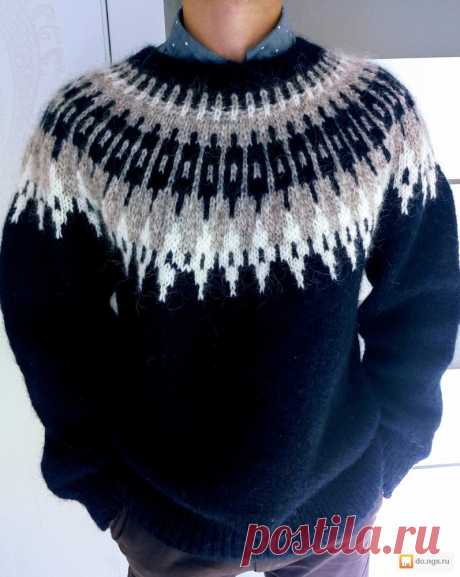 Вяжем знаменитый исландский свитер Лопапейса