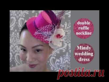 {LIAM} How to make a mini bridal top hat - YouTube