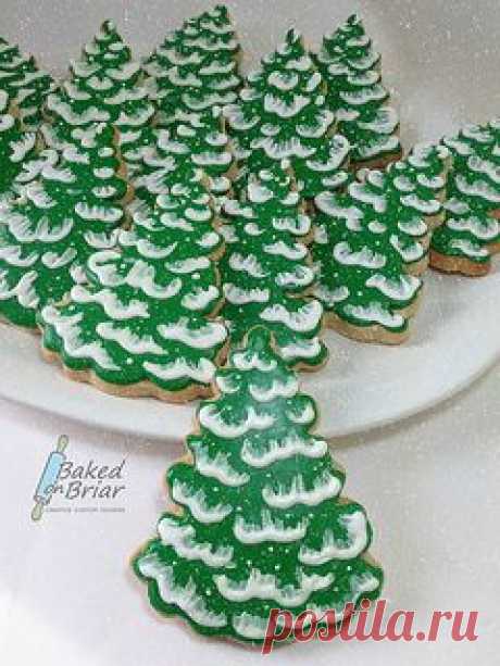 Simple Evergreen Cookies | Flickr - Photo Sharing!