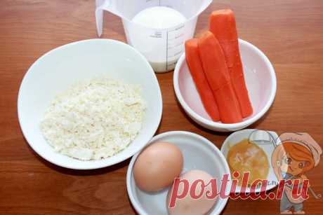 Морковное суфле с творогом и медом. Рецепт запеченного блюда!