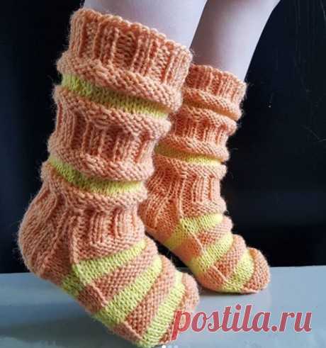 Традиционные вязаные финские носочки для детей, Вязание для детей