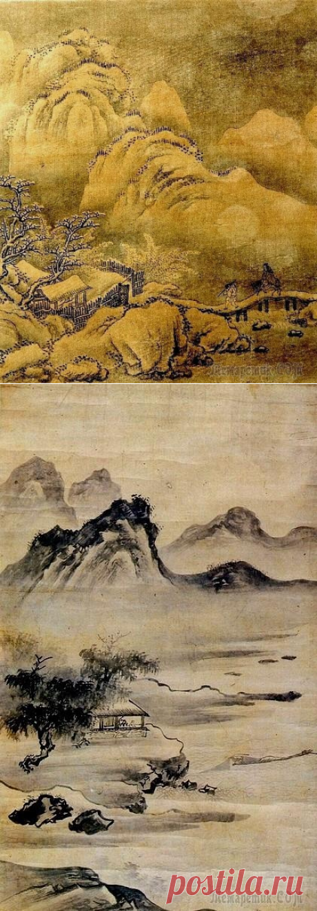 Корейская живопись. Хо Джу - Ho Ju (허주). (1581-?)
