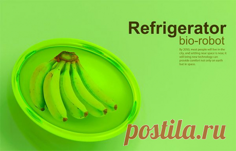 Electrolux Bio Robot Refrigerator by Yuriy Dmitriev &amp;raquo; Yanko Design