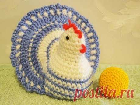 ▶ Пасхальная курочка Easter chicken Crochet - YouTube