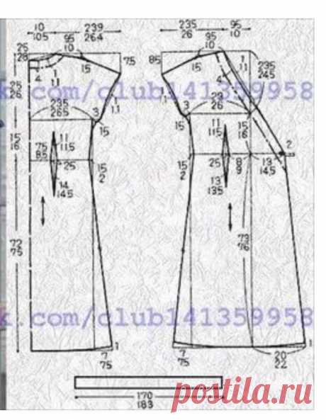 Платье с запахом. Идеальное платье для женщин с любой фигурой. Простые выкройки на разные размеры. | О рукоделии, и не только. 🧵✂️👜 | Яндекс Дзен