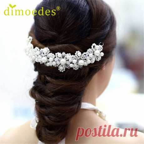 платье холст Picture - More Detailed Picture about Best Deal Diomedes hair White Imitation pearl crystal bride headdress Wedding dress accessories bridal hair jewelry 1pcs Picture in Hair Jewelry from Voberry Technology Co.,Ltd | Aliexpress.com | Alibaba Group