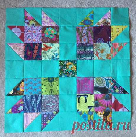 Scrappy Bear Paw Block Tutorial | FaveQuilts.com