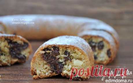 Карамельный кекс с шоколадом и орехами | Кулинарные рецепты от «Едим дома!»
