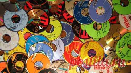 А у вас есть старые компакт-диски: из них можно сделать оригинальные вещи ...