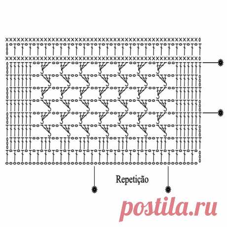 Вяжем красивый плед крючком