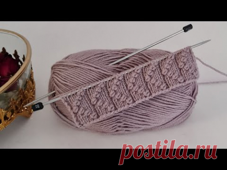 Tasarım İki Şiş Örgü Modeli Anlatımı ✅️ Örgü Yelek Hırka Etol Şal modelleri ✅️ Knitting