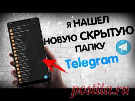 Я НАШЕЛ СКРЫТУЮ ПАПКУ TELEGRAM , КОТОРАЯ ХРАНИТ КУЧУ МУСОРА НА ТЕЛЕФОНЕ / ПОЧЕМУ ТЫ ЕЕ НЕ ЧИСТИШЬ?