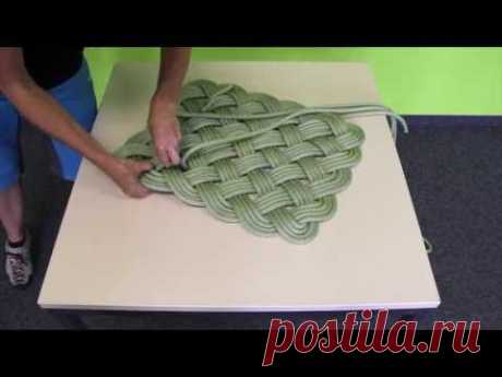 EDELRID How to weave a rope mat