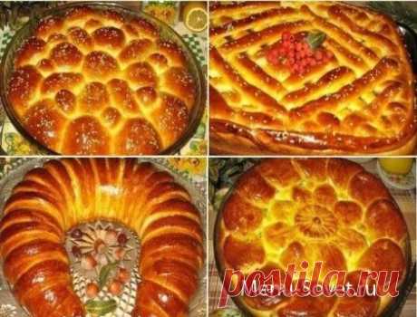Разные рецепты домашних дрожжевых пирогов » Кулинарные рецепты вкусной домашней кухни