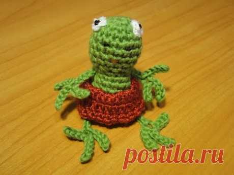 ЛЯГУШОНОК Frog Crochet