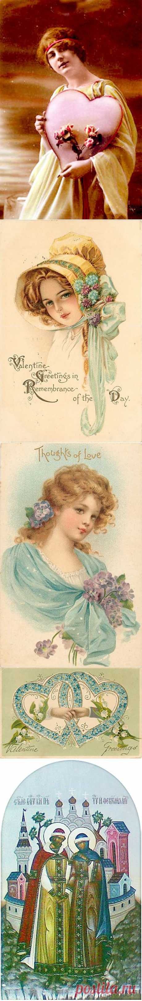 (+1) тема - День святого Валентина: история возникновения праздника и винтажные открытки | Искусство