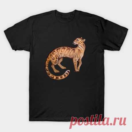 Clouded Leopard - Leopard - T-Shirt | TeePublic