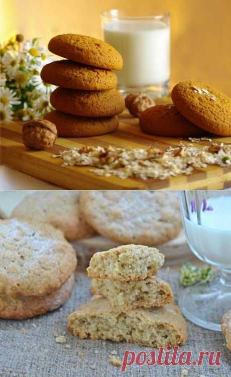 Овсяное печенье в домашних условиях / Простые рецепты