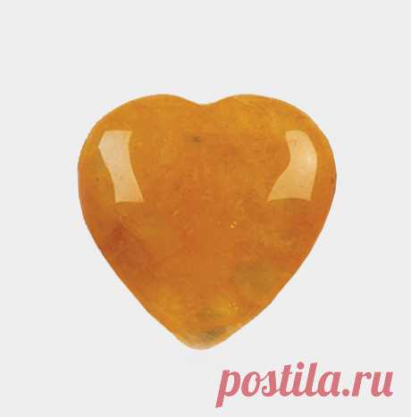 Himalaya Gold Azeztulite Polished Hearts (25mm)