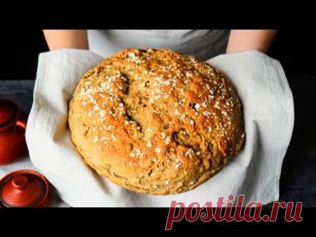 Вкуснейший Домашний Хлеб с семечками и ржаной мукой