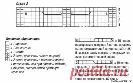 Комфортное пончо с капюшоном (Вязание спицами) | Журнал Вдохновение Рукодельницы