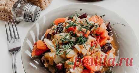 Овощное рагу с фасолью - пошаговый рецепт с фото. Автор рецепта Марина . Овощное рагу с фасолью - пошаговый рецепт с фото.