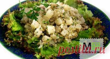 Салат картофельный с орехами (2) - кулинарный рецепт.