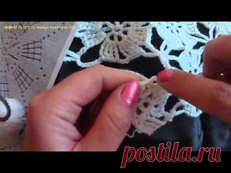 Вязание крючком из мотивов ч.1. Crochet motifs of Part 1. - YouTube