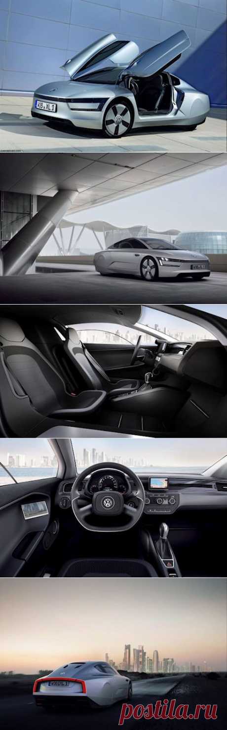 Volkswagen XL1 – «фантастический» немецкий гибрид