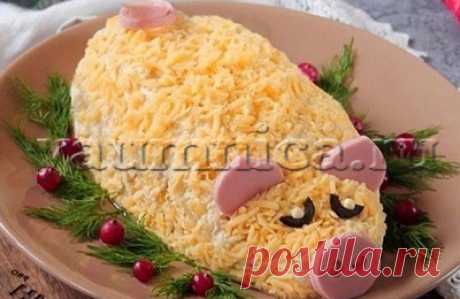 Вкусный рецепт новогоднего салата с курицей - Пошаговые рецепты с фото