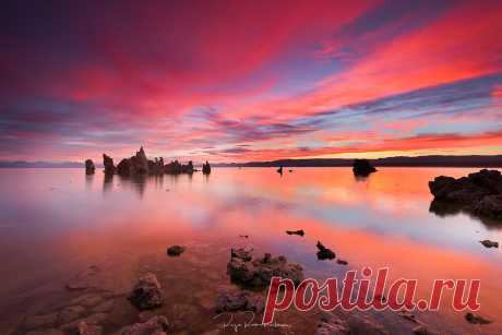 Mono Sunrise Epic colors at Mono lake that morning