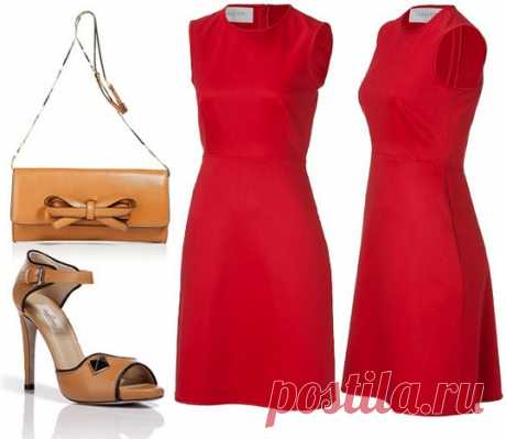 Женщина в красном платье | Всё о моде, стиле, шитье и рукоделии СЛИЯНИЕ СТИЛЕЙ