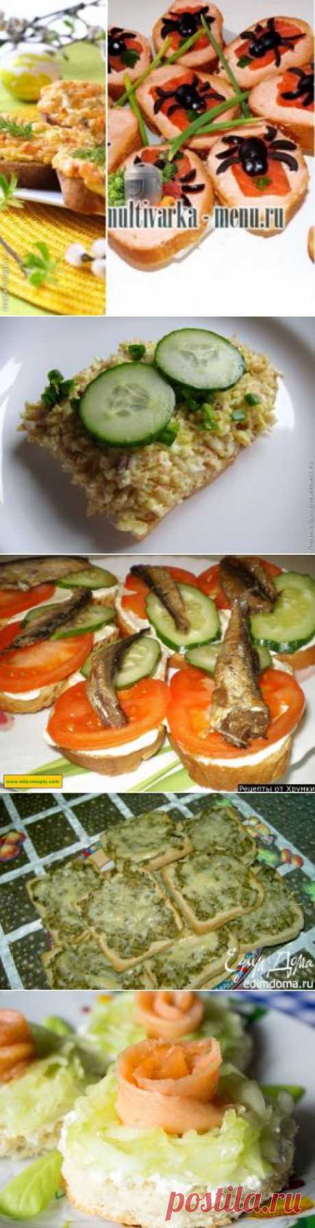 Бутерброды рыбные (подборка) | Кладовочка идей