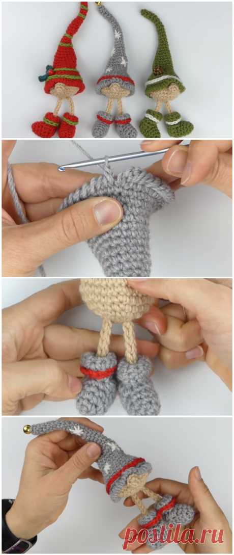 Learn To Crochet Christmas Elf - ilove-crochet