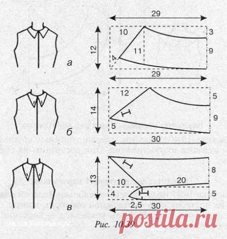 Простые воротники