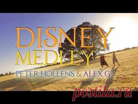 Epic Disney Medley - Peter Hollens &amp; Alex G Acappella - YouTube