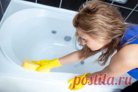 Как сделать ванну идеально чистой / Домоседы