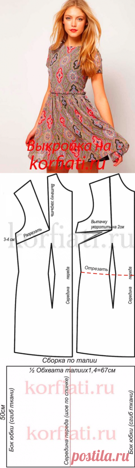 Как сшить платье просто и красиво