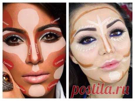 Contouring and Highlighting like Kim Kardashian - Makeup Secret!