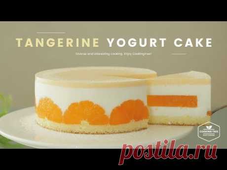 귤 요거트 무스케이크 만들기 : Tangerine yogurt mousse cake Recipe - Cooking tree 쿠킹트리*Cooking ASMR