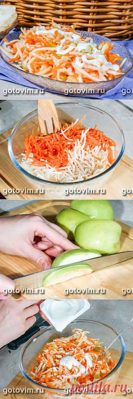 Овощной салат с сельдереем. Фото-рецепт / Готовим.РУ