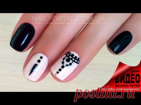 Дизайн ногтей гель-лак shellac - Роспись ногтей мехенди (видео уроки дизайна ногтей)