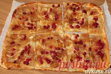 Яблочный пирог в карамельной глазури - Простые рецепты Овкусе.ру