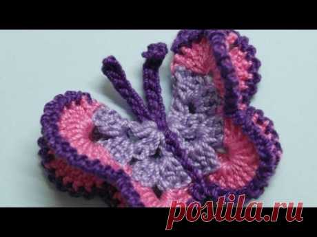 How To Make A Crocheted 3D Butterfly - DIY Crafts Tutorial - Guidecentral